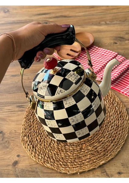 Dama Emaye Kettle Demlik modelleri