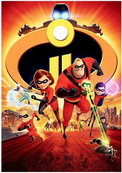 100 Parça Incredibles 2 Puzzle