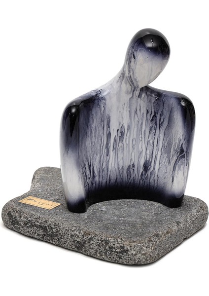 Arun Heykel-Karanlıkta Akış (H:23 Cm)