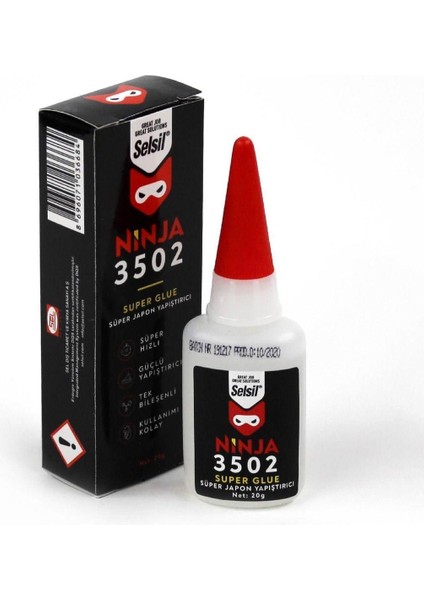 Ninja Genel Amaçlı Japon Yapıştırıcı 20 Gr. - 5 Adet modelleri