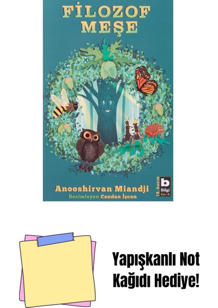 Filozof Meşe + Yapışkanlı Not Kağıdı
