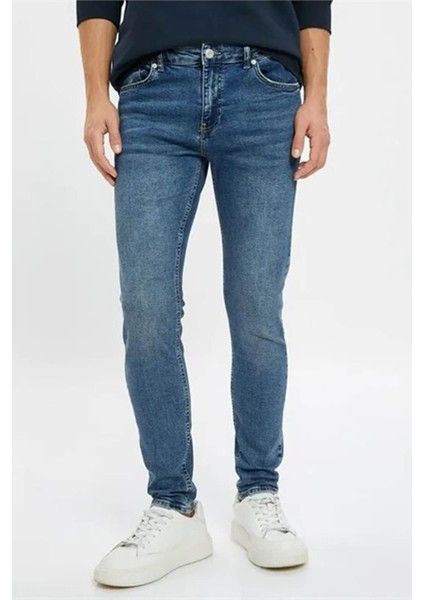 Indigo Erkek Jean Pantolon 6WAM40069ND fırsatları