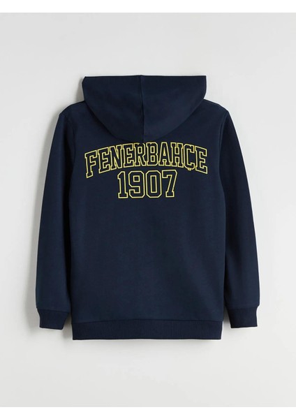 Kapüşonlu Fenerbahçe Baskılı Erkek Çocuk Sweatshirt ve Eşofman Altı 2'li (W5) fiyatları