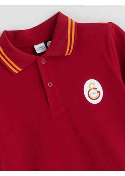 Polo Yaka Galatasaray Baskılı Erkek Çocuk Tişört (W5) fiyatları
