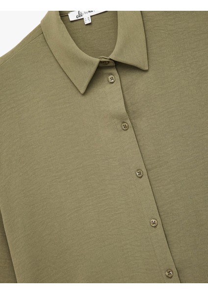 Haki Kadın Gömlek 6WAL60004IW fırsatları