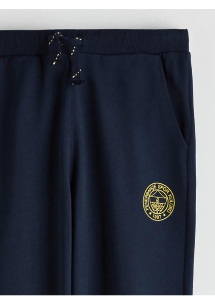 Kapüşonlu Fenerbahçe Baskılı Erkek Çocuk Sweatshirt ve Eşofman Altı 2'li (W5) indirimleri