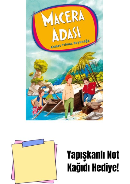 Macera Adası + Yapışkanlı Not Kağıdı