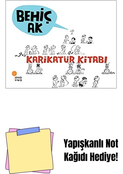 Karikatür Kitabı + Yapışkanlı Not Kağıdı