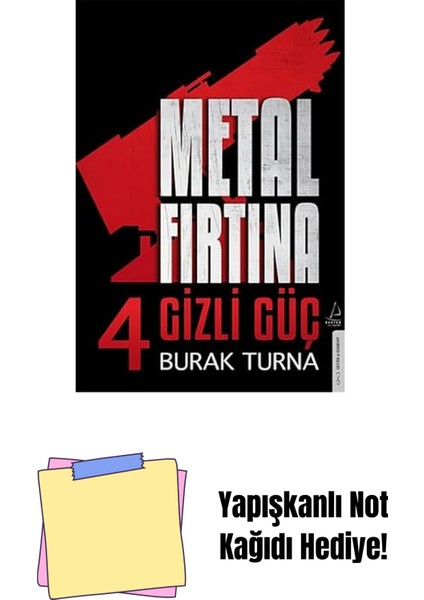 Metal Fırtına 4: Gizli Güç + Yapışkanlı Not Kağıdı