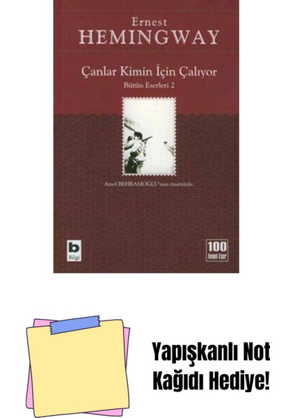 Çanlar Kimin Için Çalıyor: Bütün Eserleri 2 + Yapışkanlı Not Kağıdı