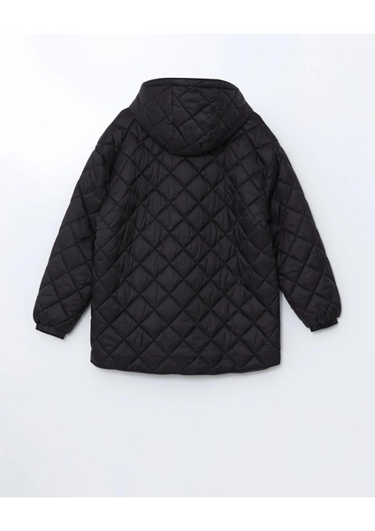 Kapüşonlu Kapitone Oversize Kadın Şişme Mont (W5) indirimleri