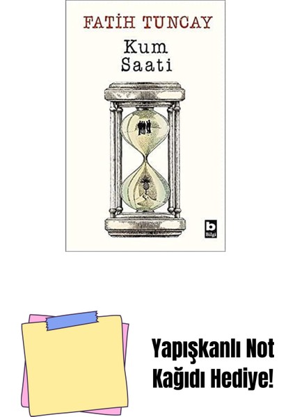 Kum Saati + Yapışkanlı Not Kağıdı