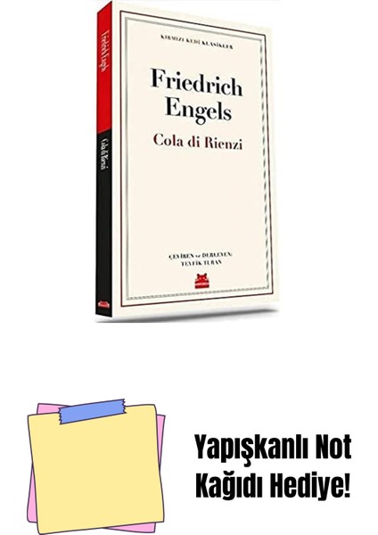 Cola Di Rienzi + Yapışkanlı Not Kağıdı