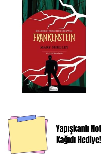 Frankenstein (Bez Ciltli): Bir Modern Prometheus Hikayesi + Yapışkanlı Not Kağıdı
