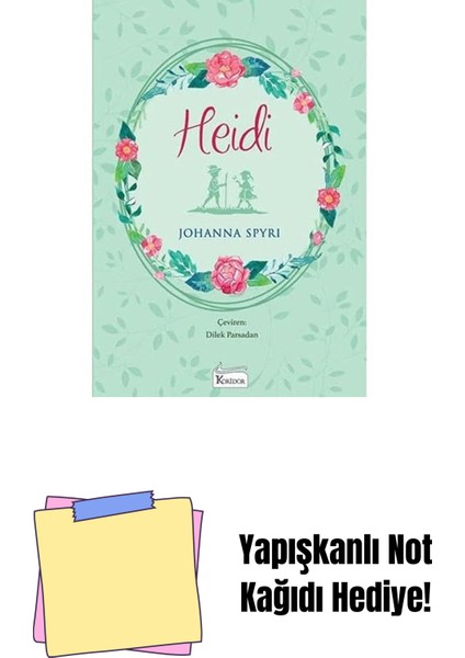 Heidi (Bez Ciltli) + Yapışkanlı Not Kağıdı