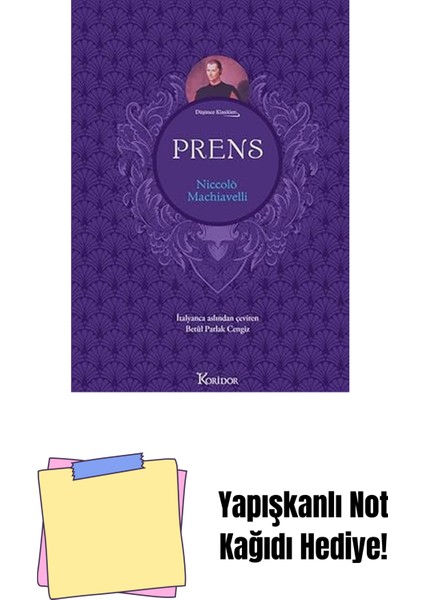 Prens (Ciltli) + Yapışkanlı Not Kağıdı