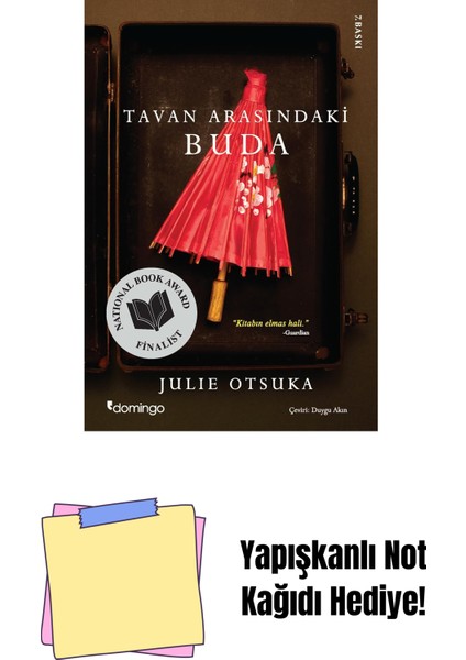 Tavan Arasındaki Buda (Ciltsiz): "kitabın Elmas Hali" - Guardian + Yapışkanlı Not Kağıdı