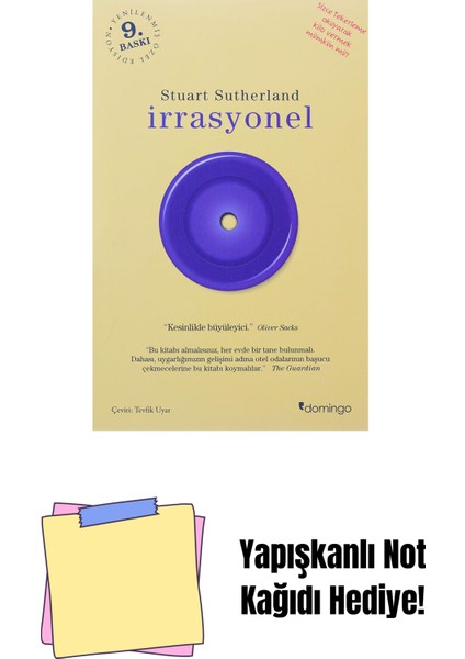Irrasyonel + Yapışkanlı Not Kağıdı