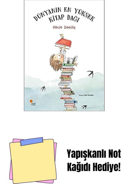 Dünyanın En Yüksek Kitap Dağı + Yapışkanlı Not Kağıdı