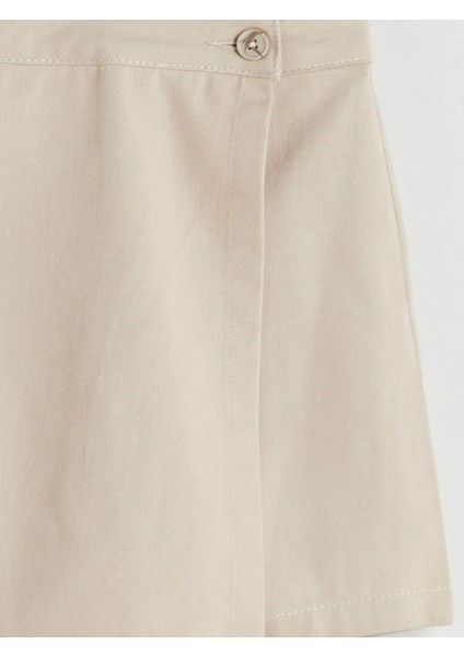Basic Gabardin Kız Çocuk Şort Etek (W5) fırsatları