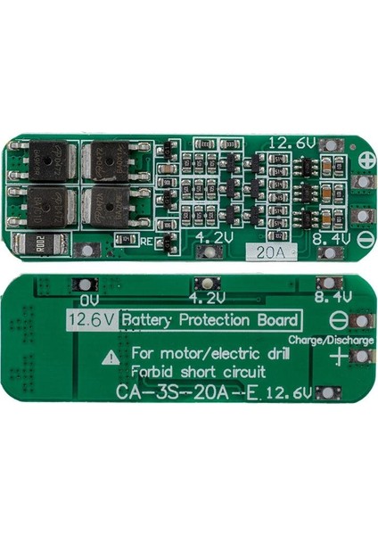 Weko BMS-24031 3s 20A Bms Devresi Lityum Batarya Şarj Modülü