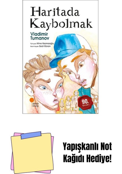 Haritada Kaybolmak: 4, 5, 6, 7. Sınıflar + Yapışkanlı Not Kağıdı