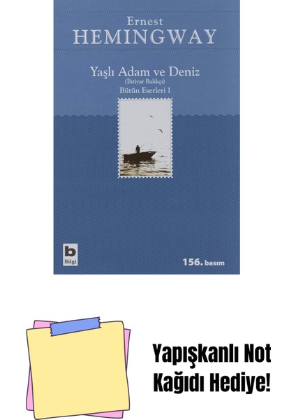 Yaşlı Adam ve Deniz: Bütün Eserleri 1 + Yapışkanlı Not Kağıdı
