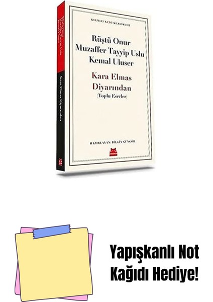 Kara Elmas Diyarından: (Toplu Eserler) + Yapışkanlı Not Kağıdı