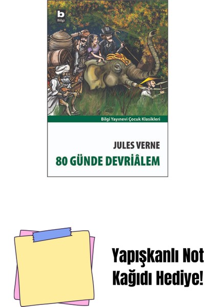 80 Günde Devrialem + Yapışkanlı Not Kağıdı