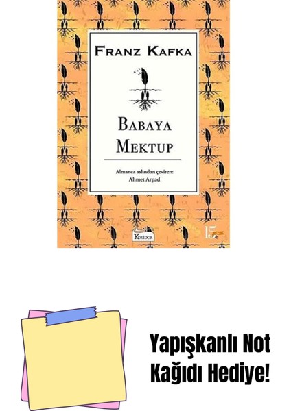 Babaya Mektup (Bez Ciltli) + Yapışkanlı Not Kağıdı