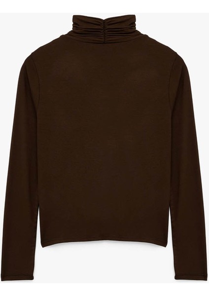 Kahverengi Kadın Sweatshirt 6WAK50002EK fiyatları