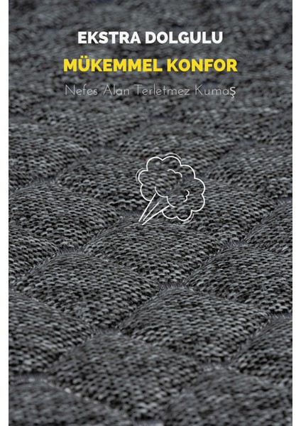 Terletmez Keten, Cepli, Kolay Montaj,ototurco Koltuk Koruyucu Kılıf-Minder Seti (7li Tam Set)