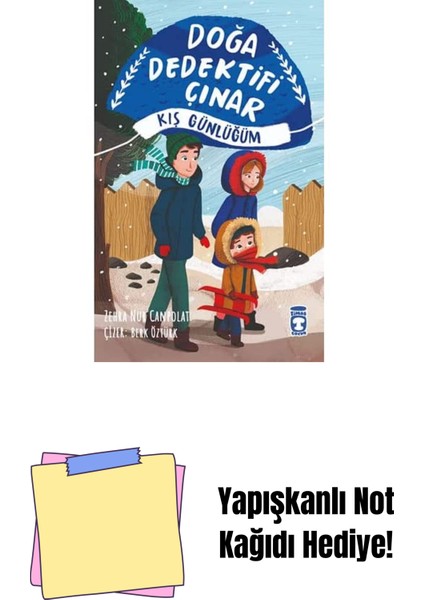 Doğa Dedektifi Çınar - Kış Günlüğüm + Yapışkanlı Not Kağıdı