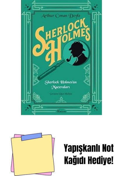Sherlock Holmes’ün Maceraları + Yapışkanlı Not Kağıdı