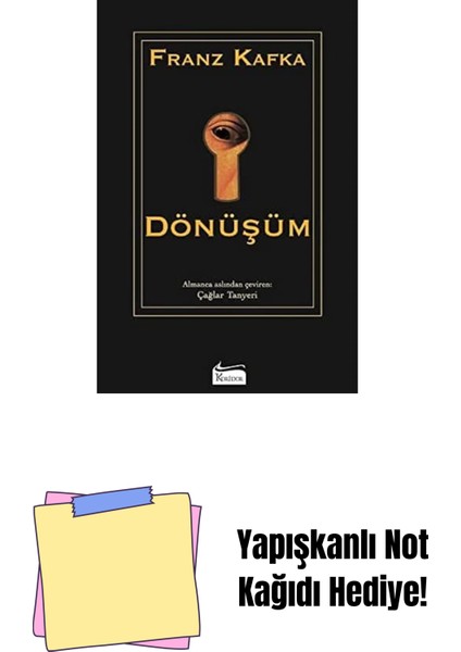 Dönüşüm (Ciltli) + Yapışkanlı Not Kağıdı