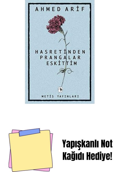 Hasretinden Prangalar Eskittim: 1968 - 2008 40. Yıl Özel Basımı + Yapışkanlı Not Kağıdı