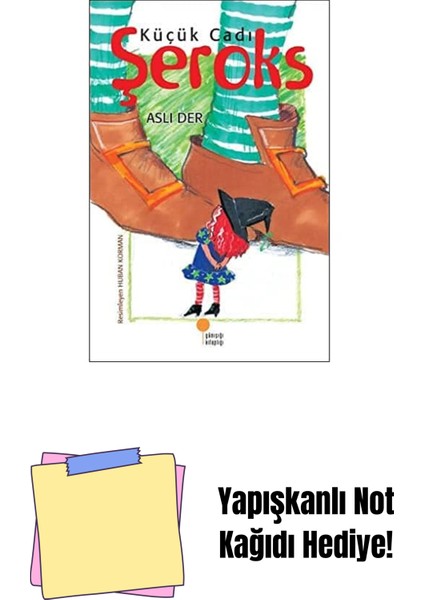 Küçük Cadı Şeroks + Yapışkanlı Not Kağıdı