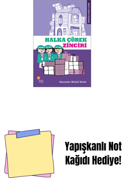 Halka Çörek Zinciri: Abur Cubur Peşinde + Yapışkanlı Not Kağıdı