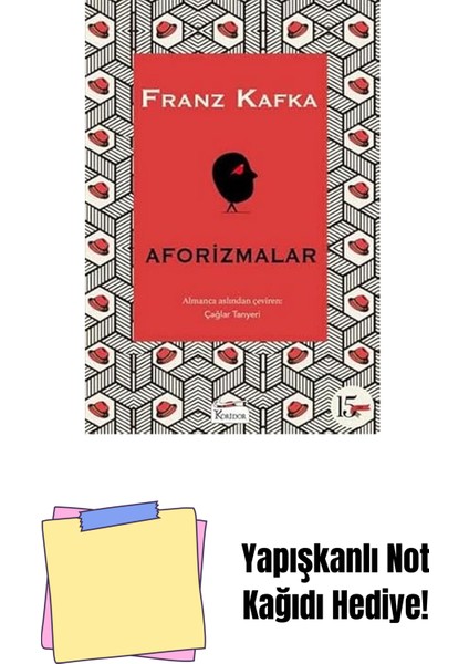 Aforizmalar (Bez Ciltli) + Yapışkanlı Not Kağıdı