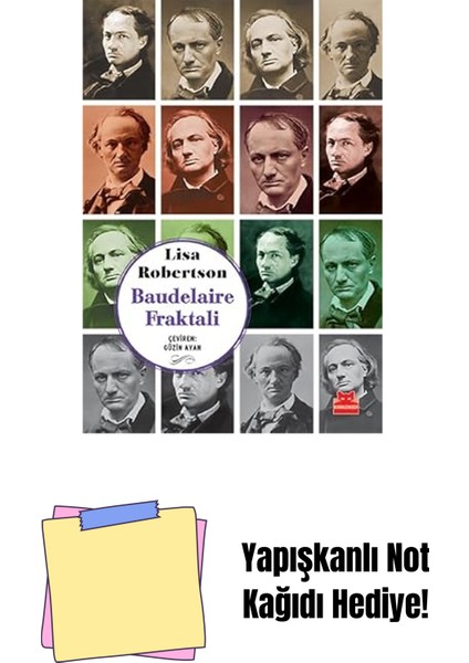 Baudelaire Fraktali + Yapışkanlı Not Kağıdı