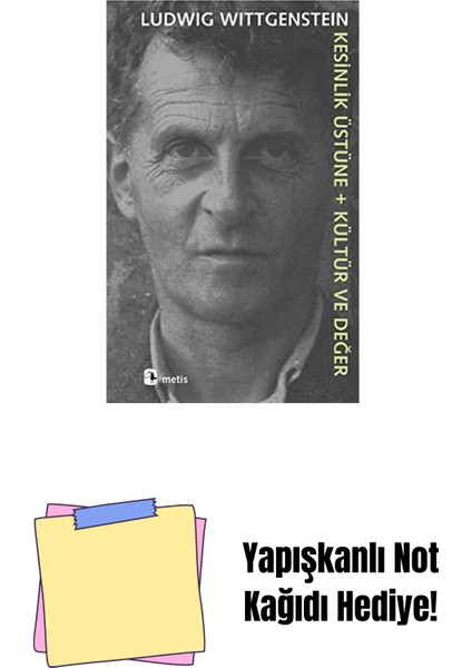 Kesinlik Üstüne + Kültür ve Değer + Yapışkanlı Not Kağıdı