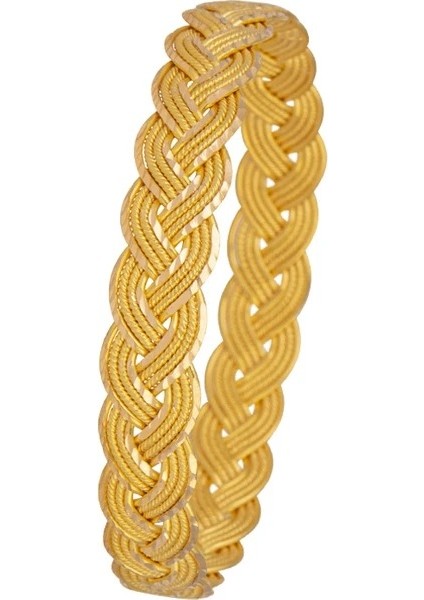 Aıfınex 35 gr Saç Örgüsü Burma Bilezik