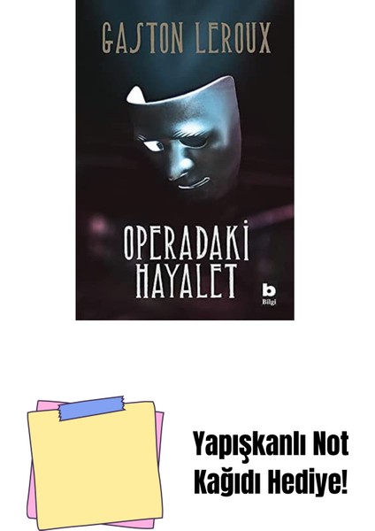 Operadaki Hayalet: Le Fantome De L’opera + Yapışkanlı Not Kağıdı