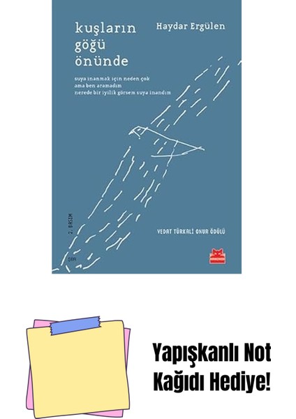 Kuşların Göğü Önünde + Yapışkanlı Not Kağıdı