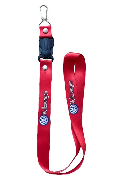 Volswagen Uyumlu Kırmızı Renk Yüksek Kalite Oto Ayna Askısı ve Ayna Ipi