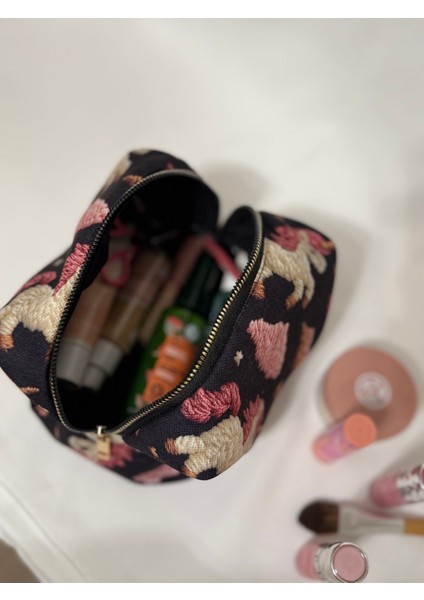 Makyaj Çantası Unicorn Desenli modelleri