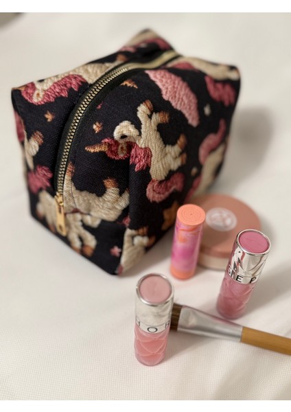 Makyaj Çantası Unicorn Desenli indirimleri