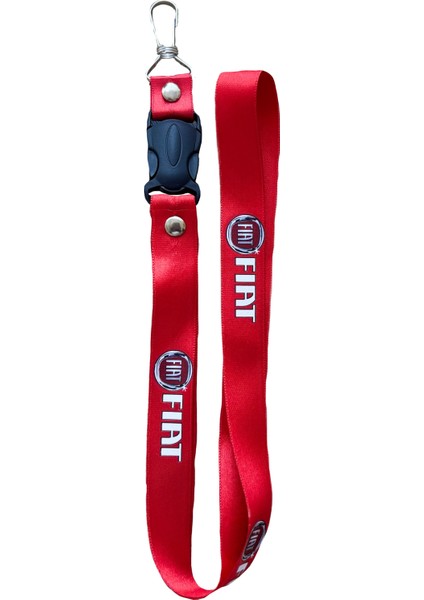 Fiat Uyumlu Kırmızı Renk Yüksek Kalite Oto Ayna Askısı ve Ayna Ipi