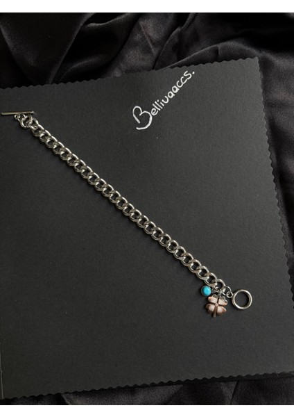 Gümüş Renkli Çelik Bileklikler