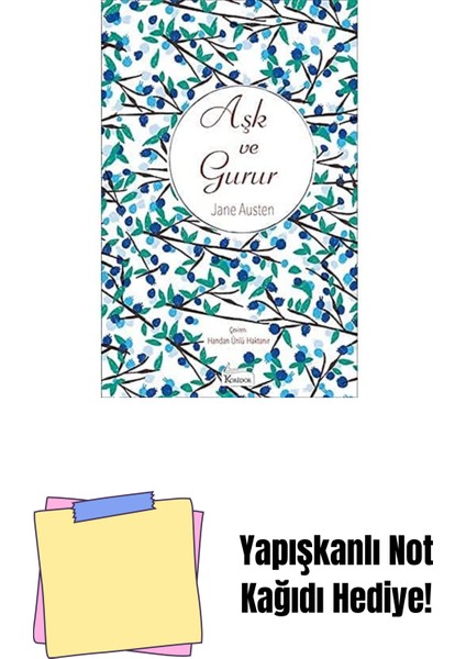 Aşk ve Gurur (Ciltli) + Yapışkanlı Not Kağıdı
